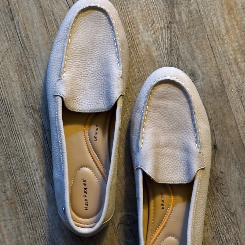 Hush Puppies Light Tan Slip-On Shoes